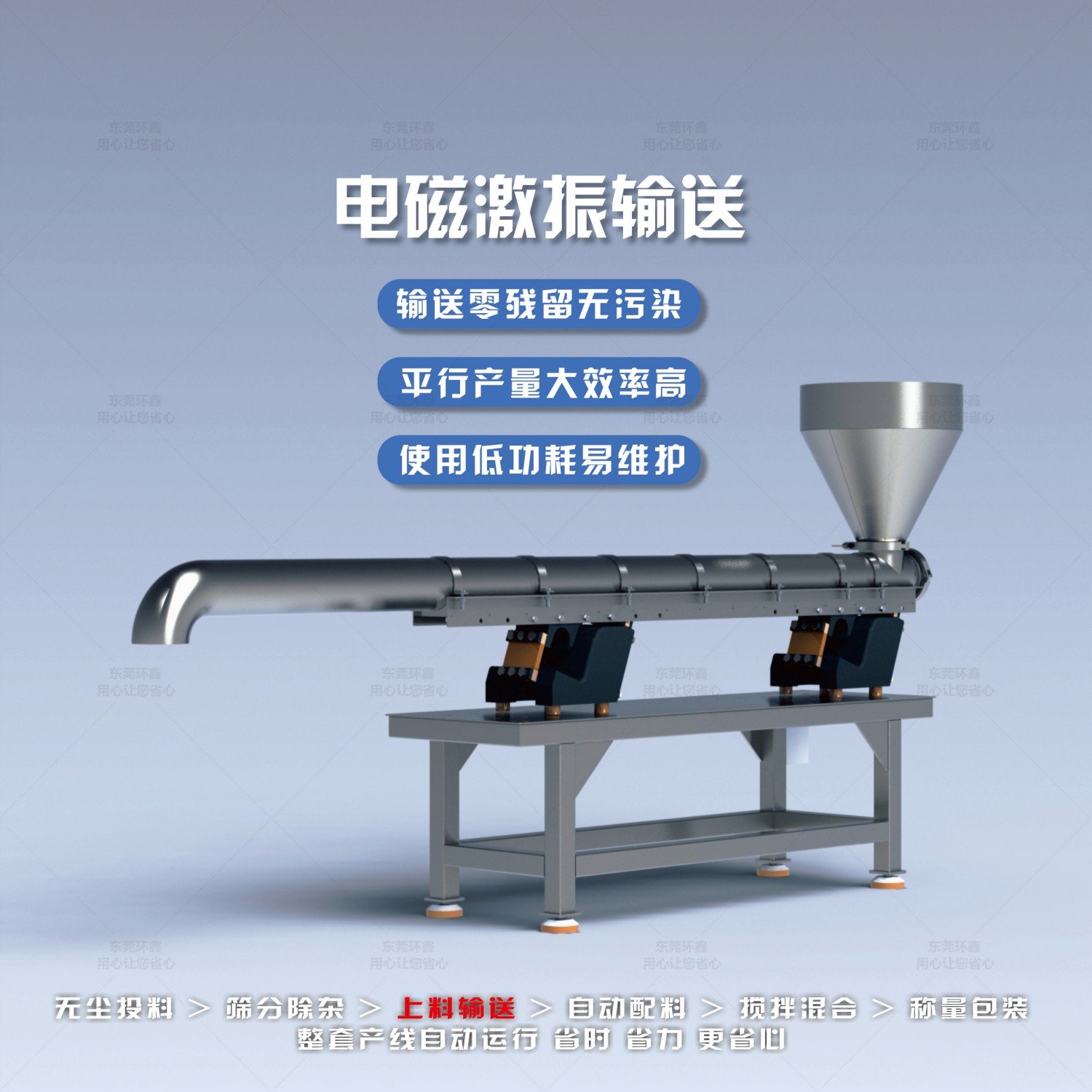 电磁激振输送